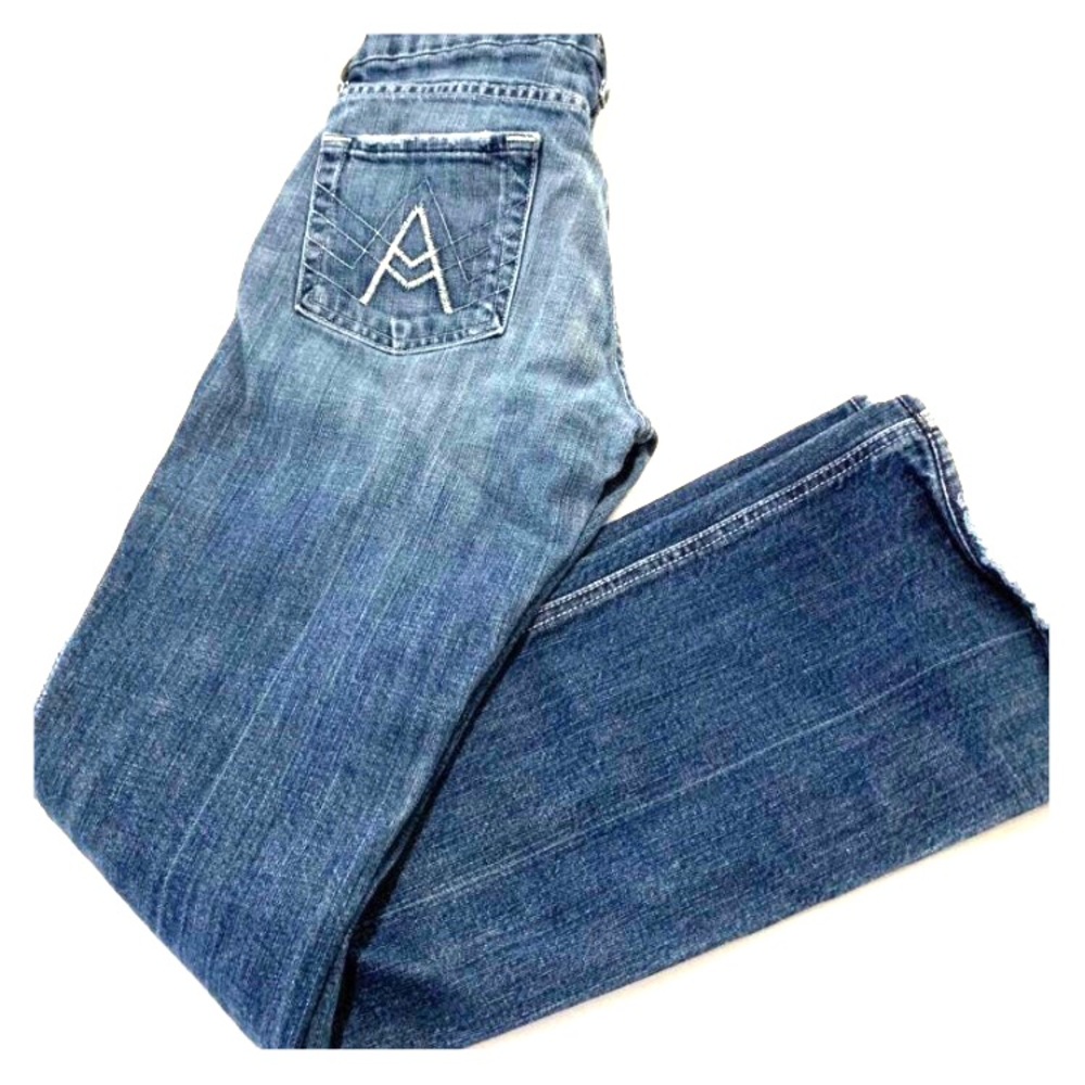 7FAM Bootcut Jeans Size 26 measurements included
